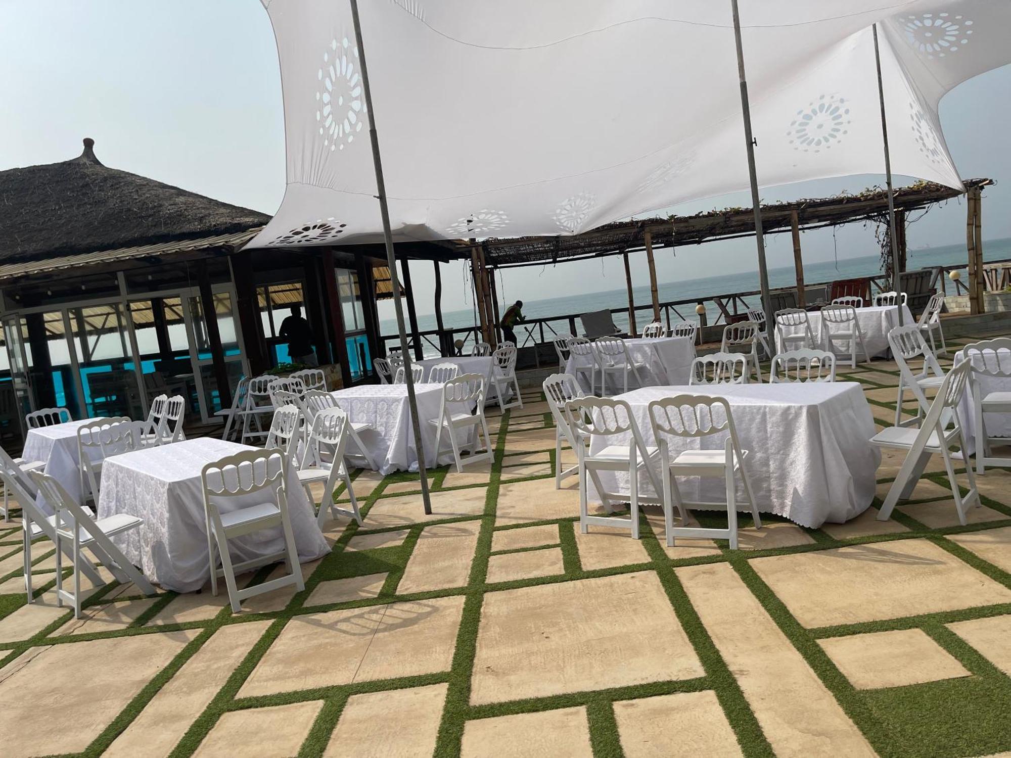 Ocean Green Beach Resorts And Villas Prampram Exterior photo